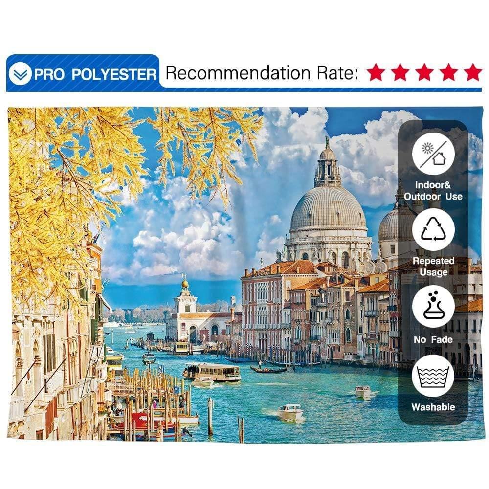 Allenjoy Photo Shoot for Autumn Background Venice Nature Landscape Backdrop Photocall - Allenjoystudio