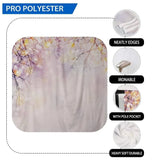 Allenjoy Bokeh Colorful Spot Snowflake Branches Romantic Backdrop - Allenjoystudio