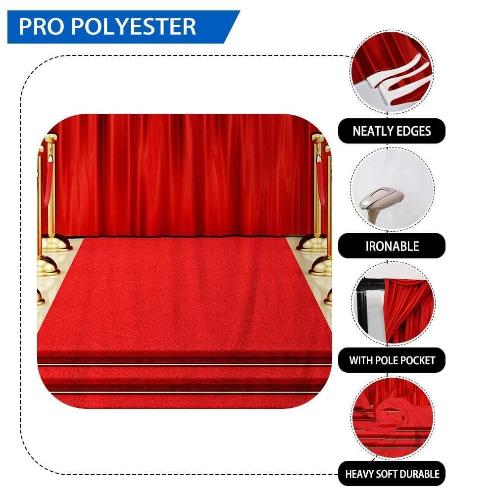Allenjoy Photocall for Photographic Luxuriant Red Carpet Backdrop - Allenjoystudio
