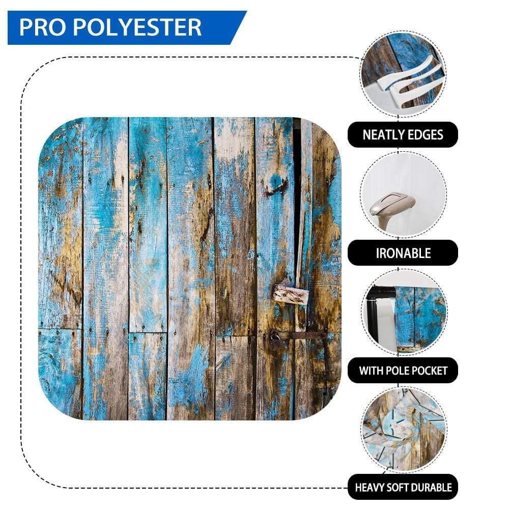 Allenjoy Distressed Splicing Deep Blue Backdrop for Photography - Allenjoystudio