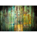 Allenjoy Retro Olive Faded Green Wood Floor for Photography Backdrop - Allenjoystudio