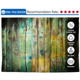 Allenjoy Retro Olive Faded Green Wood Floor for Photography Backdrop - Allenjoystudio