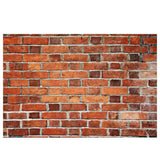 Allenjoy Orange Red Brick Walls Backdrop - Allenjoystudio