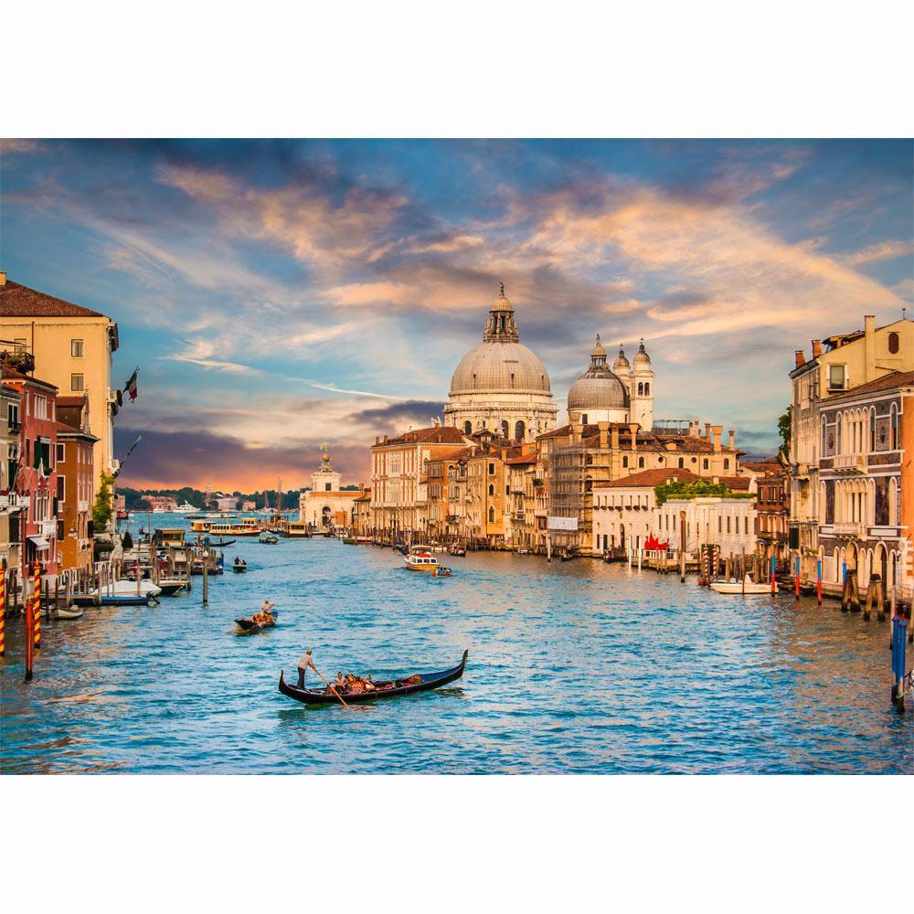 Allenjoy Photocall for Photoshoot  Sunset in Venice Italy Locations Backdrop - Allenjoystudio