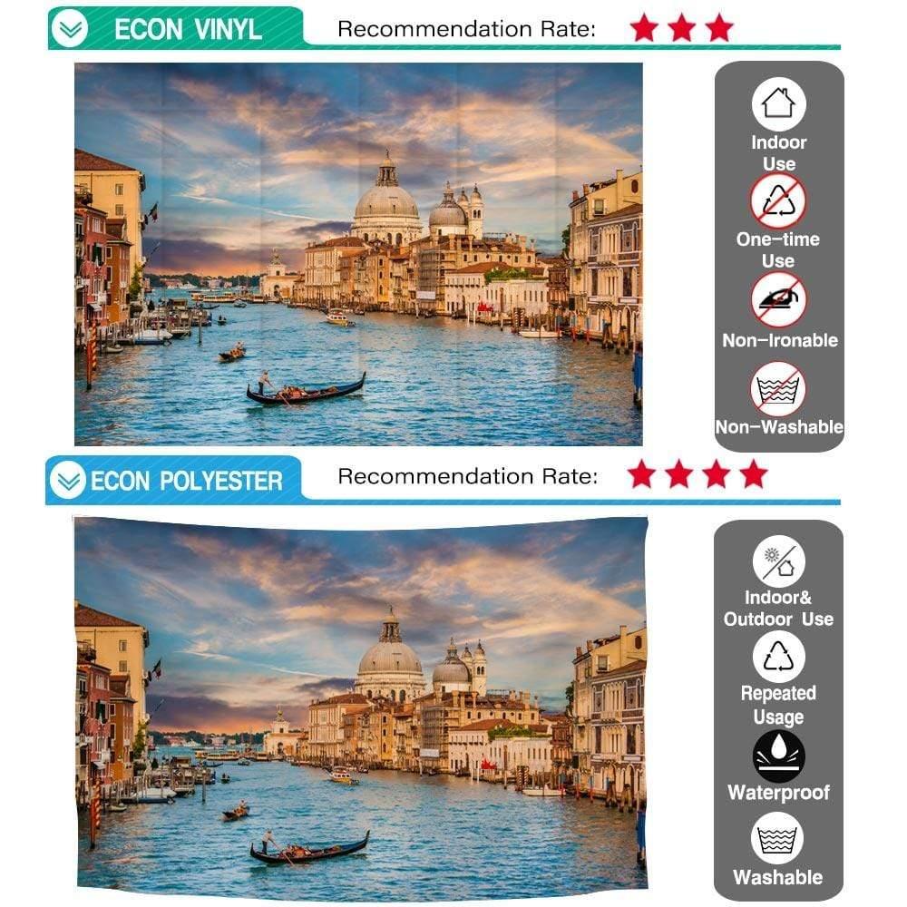 Allenjoy Photocall for Photoshoot  Sunset in Venice Italy Locations Backdrop - Allenjoystudio