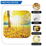 Allenjoy Photographic Autumn  Leaves Golden Sunshine Backdrop - Allenjoystudio