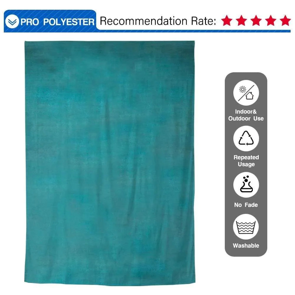 Allenjoy Photographic Background Blue Textured Abstract Cloth  Backdrop - Allenjoystudio