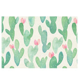 Allenjoy Photographic Background Cactus with Pink Flowers Backdrop for Photo shoot