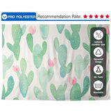 Allenjoy Photographic Background Cactus with Pink Flowers Backdrop for Photo shoot - Allenjoystudio