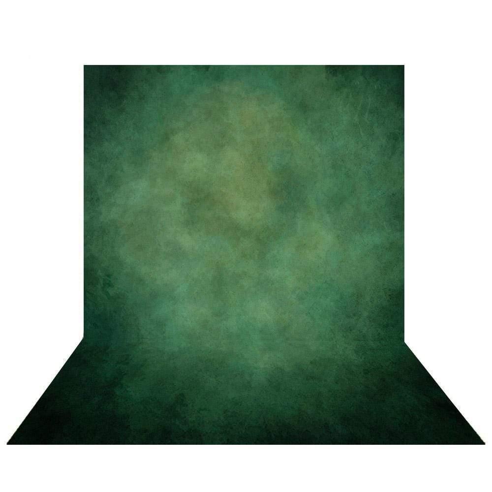 Allenjoy Deep Green Old Master Abstract Backdrop - Allenjoystudio