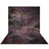 Allenjoy Rose Red and Black Old Master Photography Backdrop