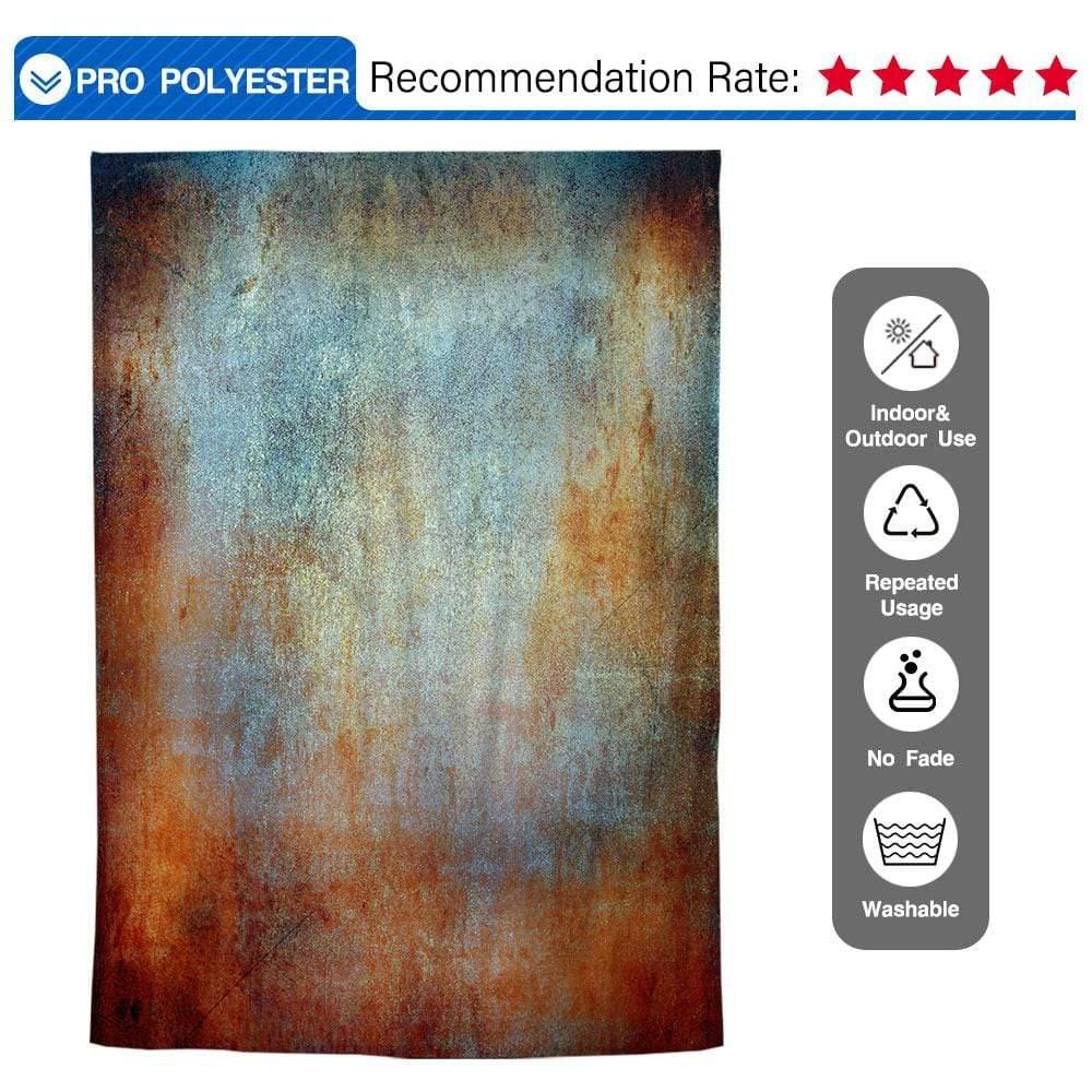 Allenjoy Photographic Studio Bronze Textured Backdrop Abstract for Photographic Studio - Allenjoystudio