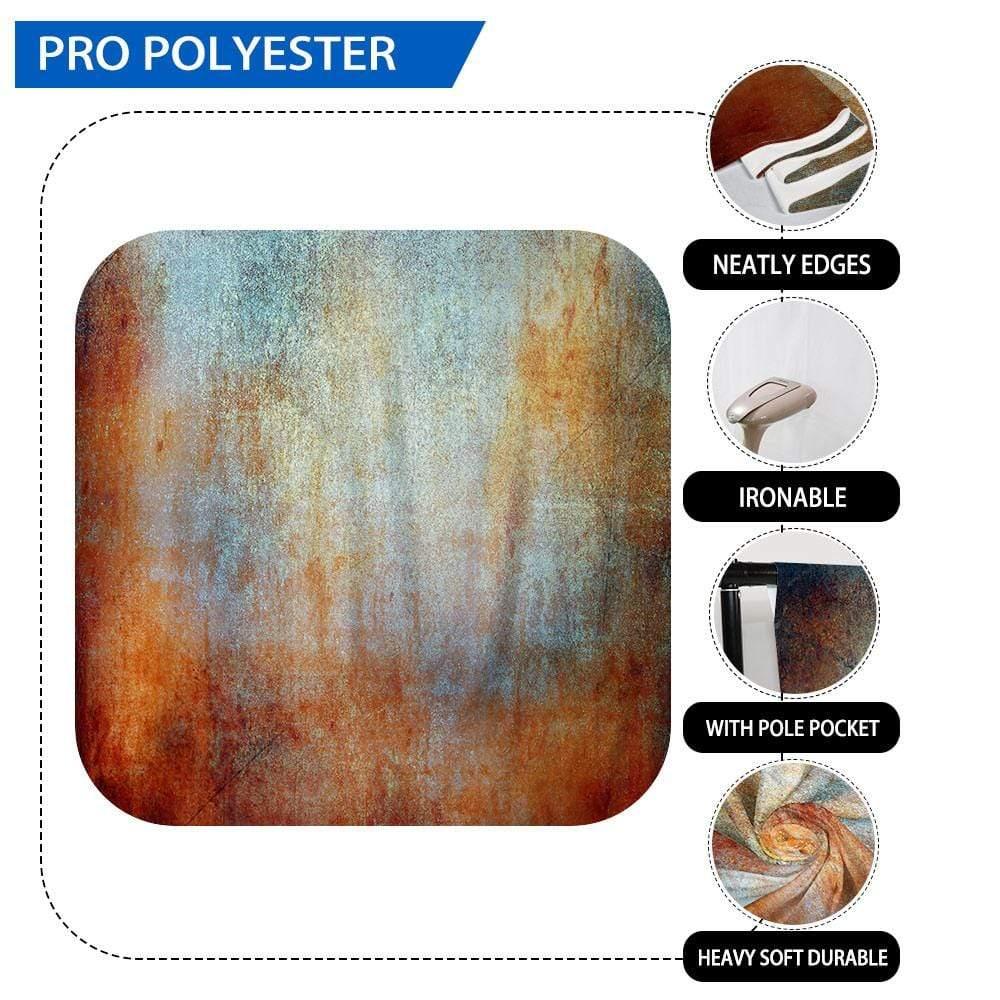 Allenjoy Photographic Studio Bronze Textured Backdrop Abstract for Photographic Studio - Allenjoystudio