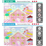 Allenjoy Photography Backdrop Candy House Donut Rainbow Ice Cream Background Photocall - Allenjoystudio