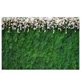Allenjoy Photography Backdrop Leaves Background Flowers Decorated for Lovely  Girl  Wedding