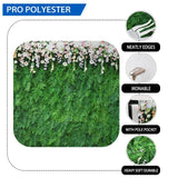 Allenjoy Photography Backdrop Leaves Background Flowers Decorated for Lovely  Girl  Wedding - Allenjoystudio