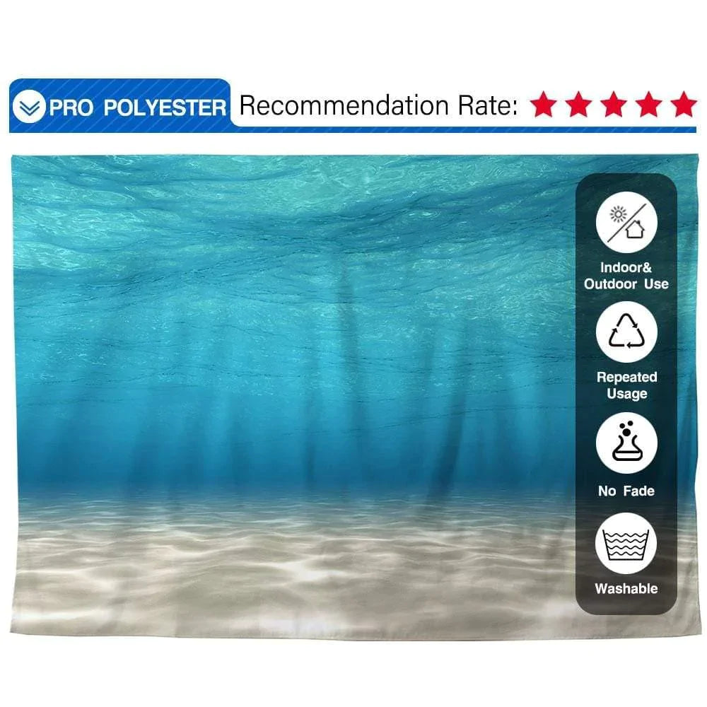 Allenjoy Undeer the Sea Summer Photography Backdrop - Allenjoystudio