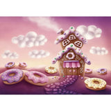 Allenjoy Photography Backdrops for Children Wall-papers Purple Candyland Background