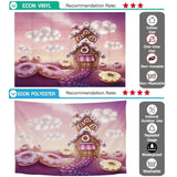 Allenjoy Photography Backdrops for Children Wall-papers Purple Candyland Background - Allenjoystudio