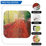 Allenjoy Autumn Forest  Maple leaves Path Backdrop - Allenjoystudio