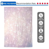 Allenjoy Heart Bokeh Abstract Pink Backdrop - Allenjoystudio