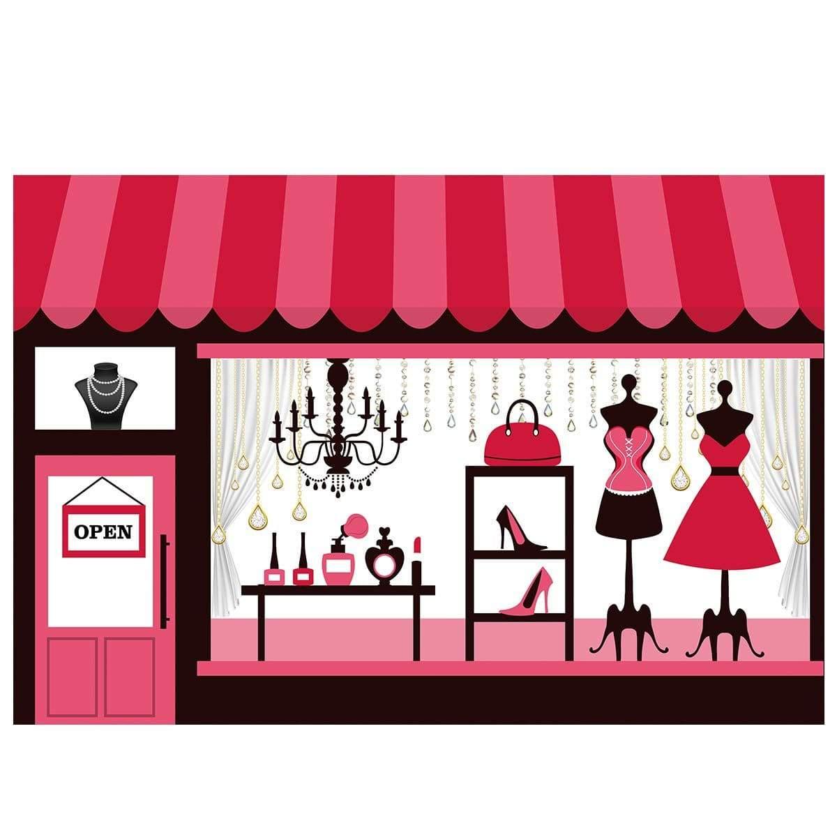 Allenjoy Fashion Store for Sweet 16 Birthday Backdrop - Allenjoystudio
