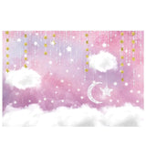 Allenjoy Dreamy Pink Twinkle Little Stars for Girls