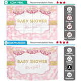 Allenjoy Pink Bokeh Backdrop for Girl Baby Shower - Allenjoystudio
