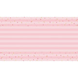Allenjoy Pink Strips Happy Birthday Ballet Girl Banner Tablecloth - Allenjoystudio