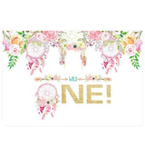 Allenjoy Boho Dreamcatcher Pink Wild for Girl's Birthday