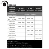 Allenjoy Police Station Brick Wall Curtain Banner Blue Stripes Tablecloth - Allenjoystudio