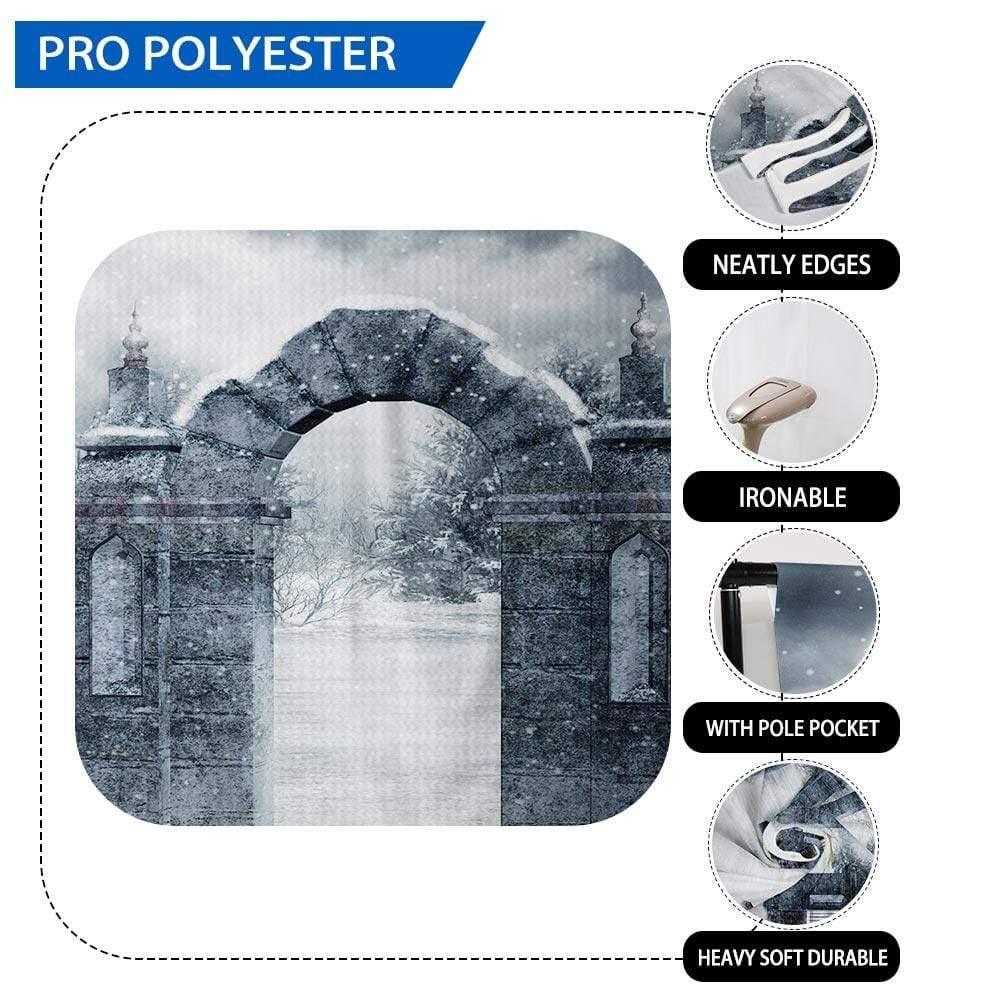 Allenjoy Halloween Shek Mun Snow Photographic Backdrop - Allenjoystudio