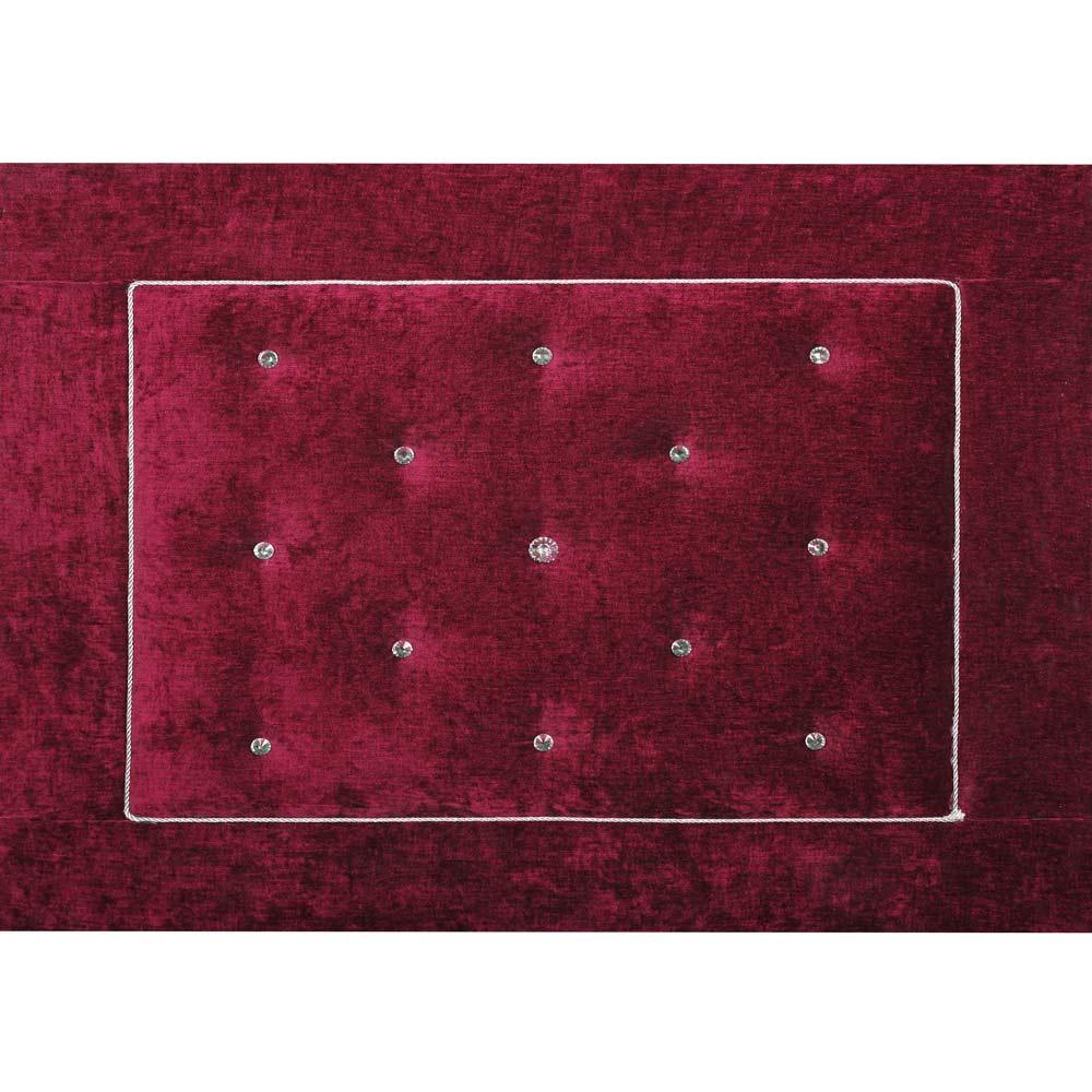 Allenjoy Modern Elegant Red Headboard Backdrop - Allenjoystudio