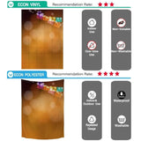 Allenjoy Polyester Photocall Backdrop Bokeh Day of the Dead Paper Cutting Mexico Colorful - Allenjoystudio