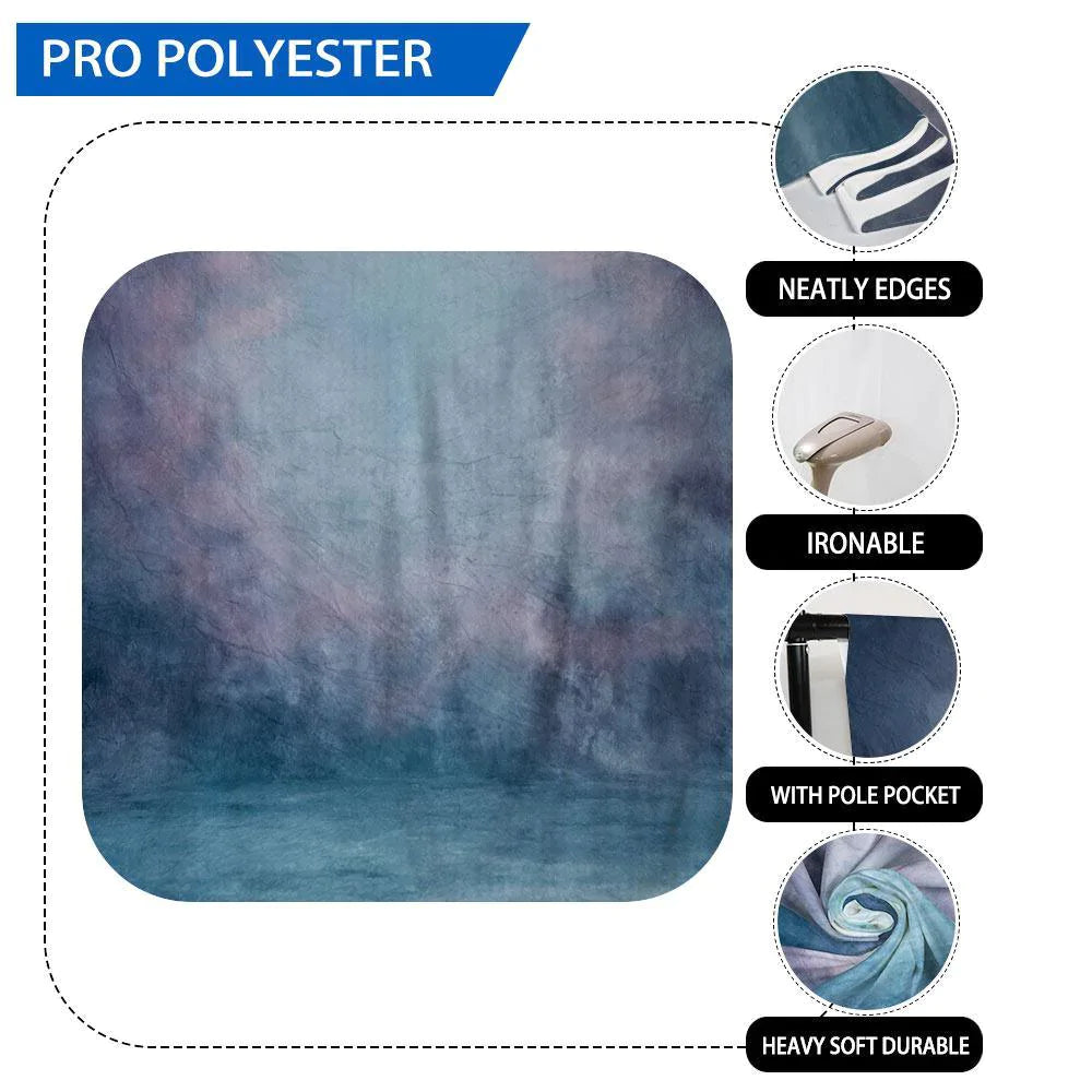 Allenjoy Old Master Purple Abstract Painting Backdrop - Allenjoystudio