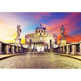 Allenjoy Polyester Photophone Background  San Angelo Castle  Locations Backdrop