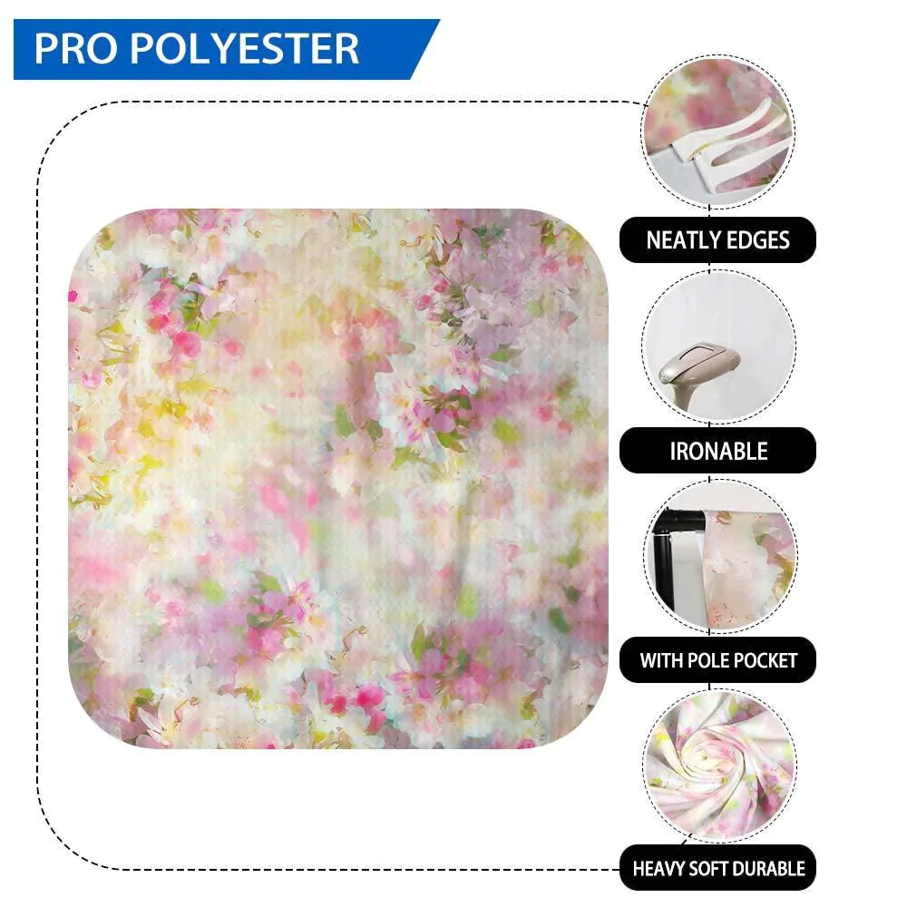 Allenjoy Prom Backdrop  Dreamy Beautiful Oil Painting Floral for Girls Baby Shower - Allenjoystudio