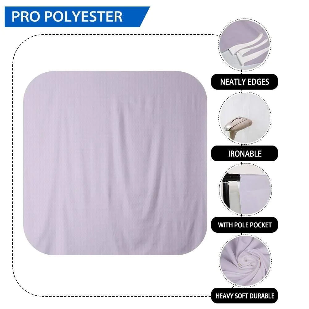 Allenjoy Lilac Solid Fabric Photography Background - Allenjoystudio