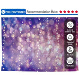 Allenjoy Purple and Blue Shinny Bokeh Backdrop - Allenjoystudio