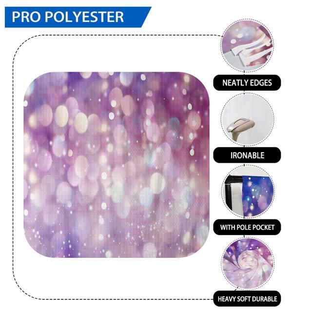 Allenjoy Purple and Blue Shinny Bokeh Backdrop - Allenjoystudio