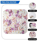 Allenjoy Purple Backdrop Romantic Flower Wall Background for Girls Baby Shower - Allenjoystudio