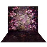 Allenjoy Purple Dreamy Flower Backddrop