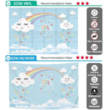 Allenjoy Rainbow Colorful Umbrella for Children Baby - Allenjoystudio