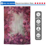 Allenjoy Red Floral Blossom Backdrop - Allenjoystudio