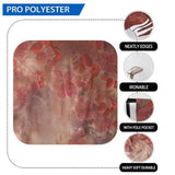 Allenjoy Red Retro Floral Photography Backdrop - Allenjoystudio