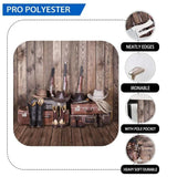 Allenjoy Western Cowboy Leather Boots Trunk Backdrop - Allenjoystudio