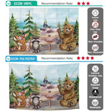 Allenjoy Safari Woodland Jungle Watercolor Animal Backdrop - Allenjoystudio