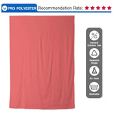 Allenjoy Solid Orange Red Portrait Photography Backdrop - Allenjoystudio