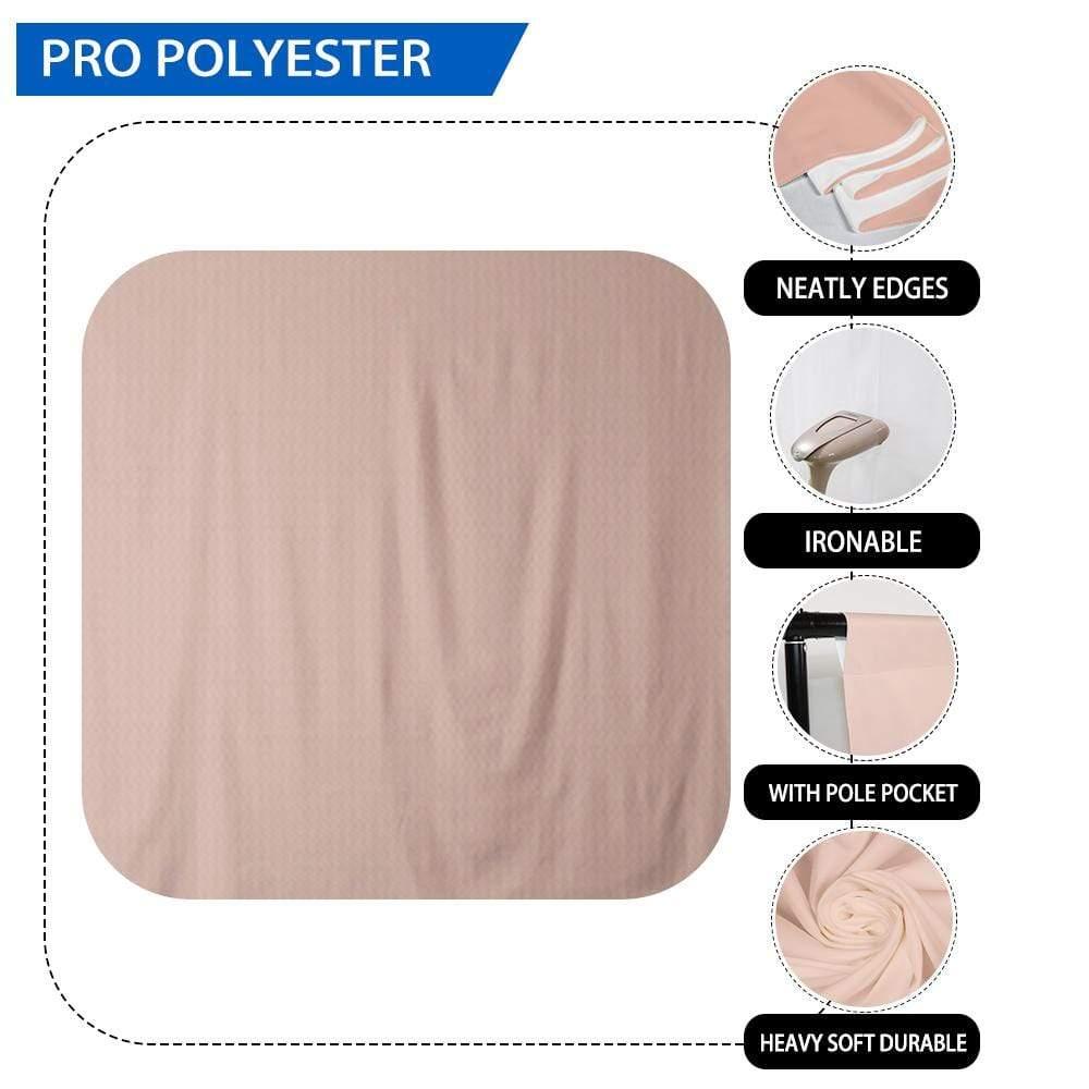 Allenjoy Solid Peach Potrait Backdrop for Photography - Allenjoystudio