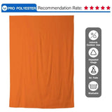 Allenjoy Solid Pumpkin Orange Photography Backdrop - Allenjoystudio